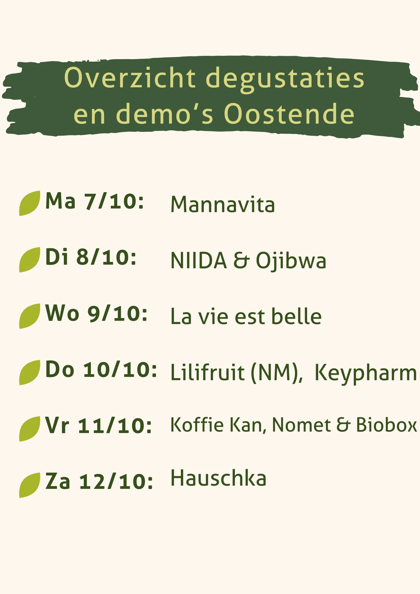 Demo's Oostende