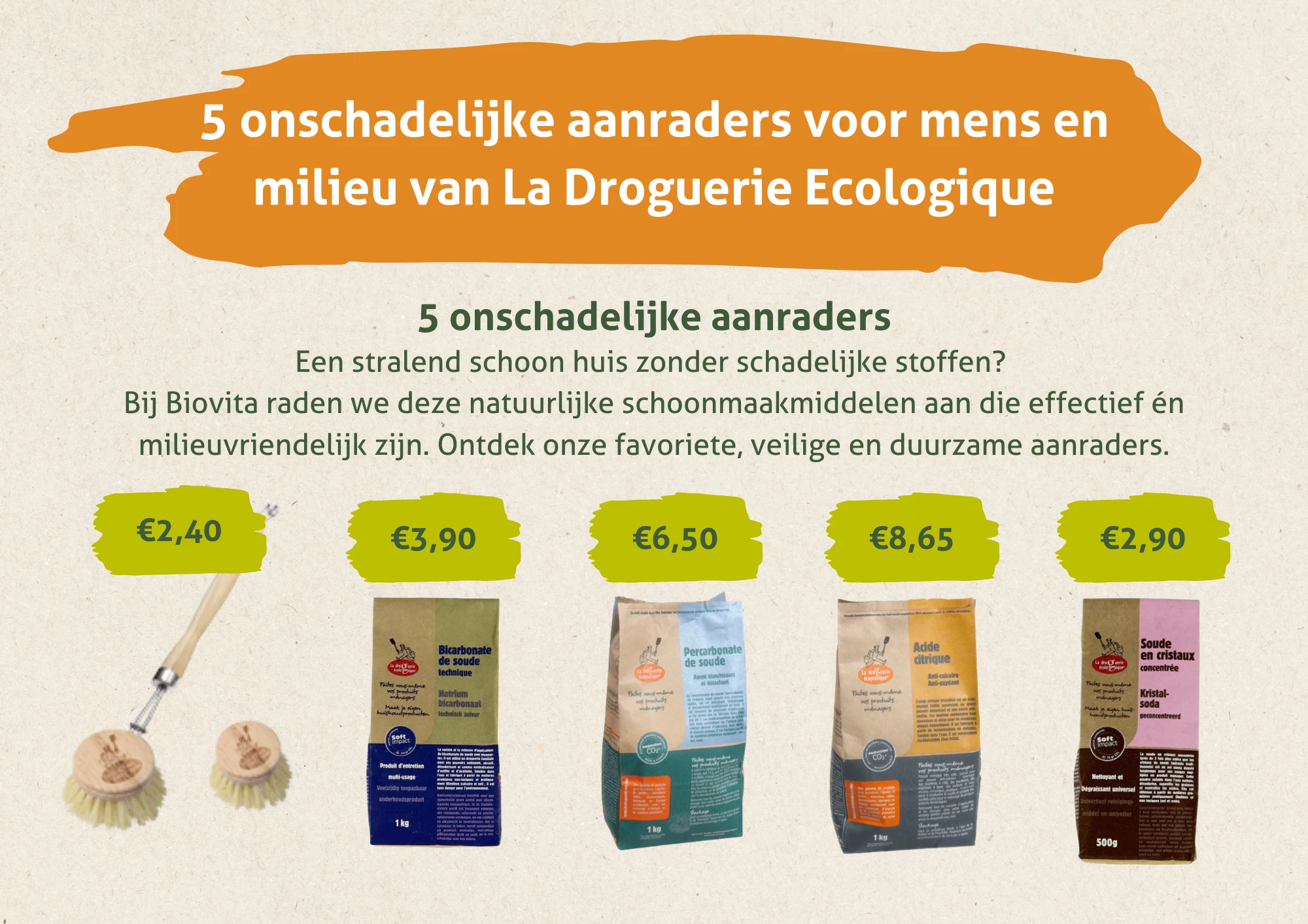 5 onschadelijke toppers