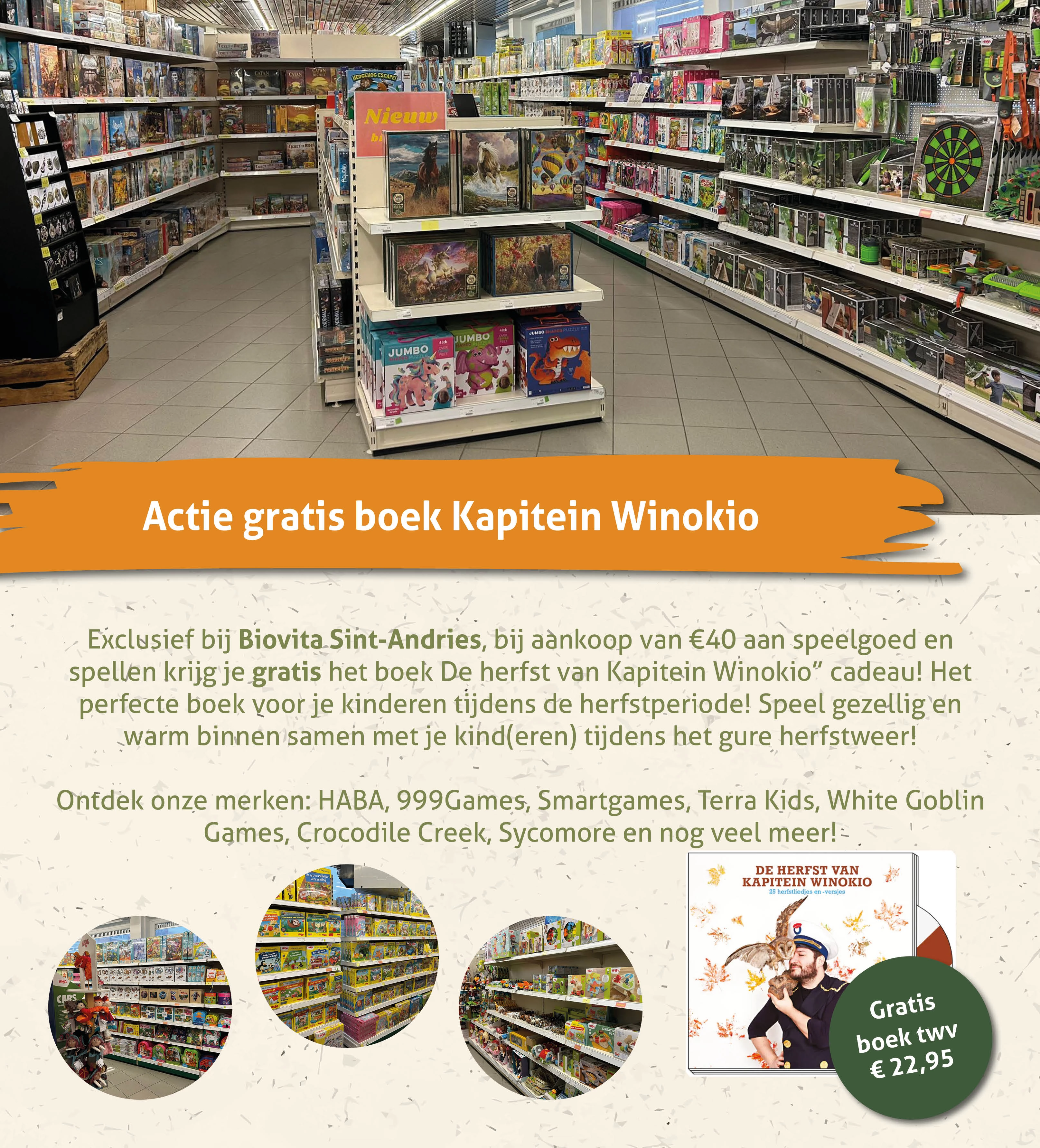 Winokio actie