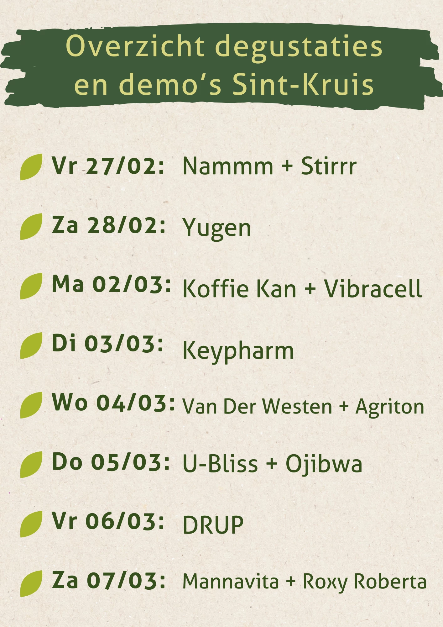 dem's opendeurdagen ST-X