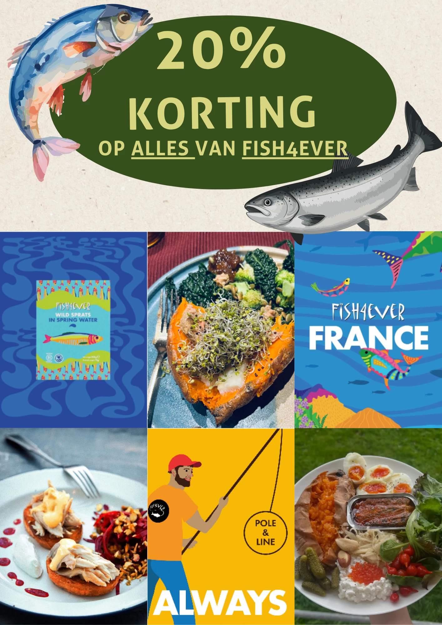 20% korting fish4ever